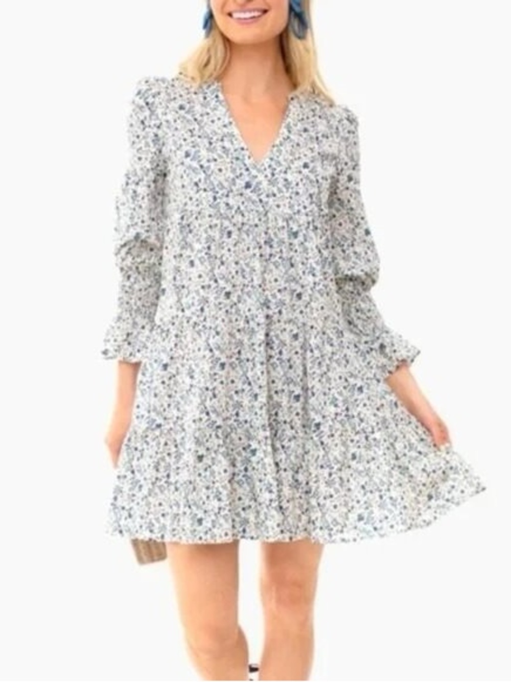 Tuckernuck Fleur Kenzo Tiered Floral Mini Dress